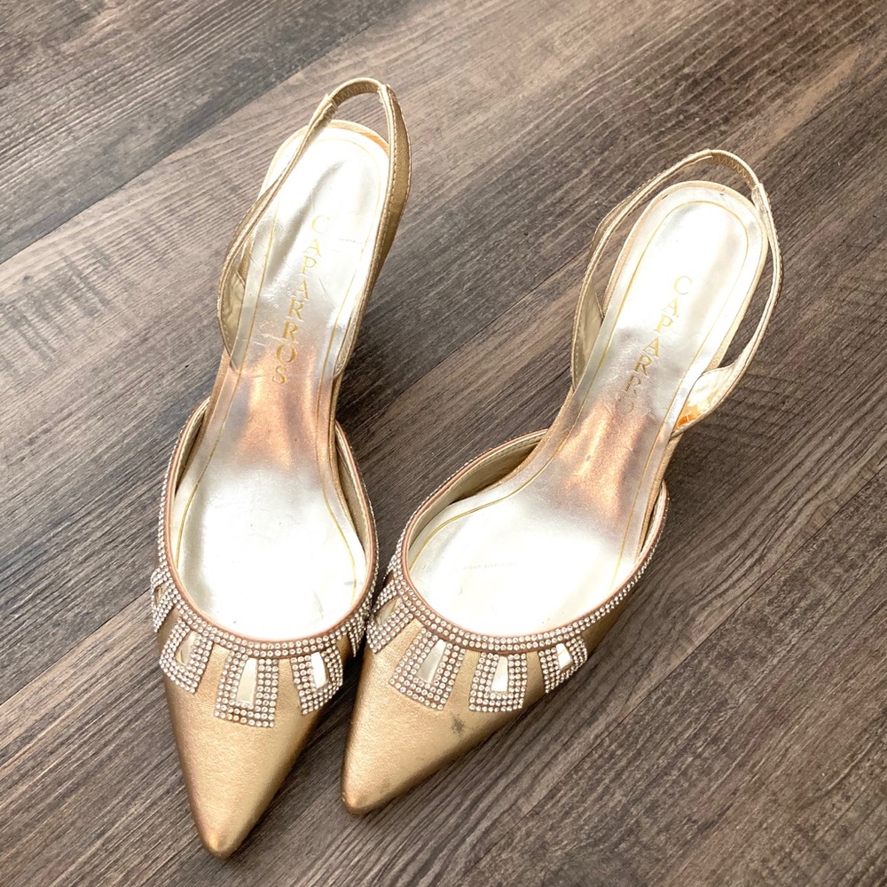 CAPARROS Gold Heel